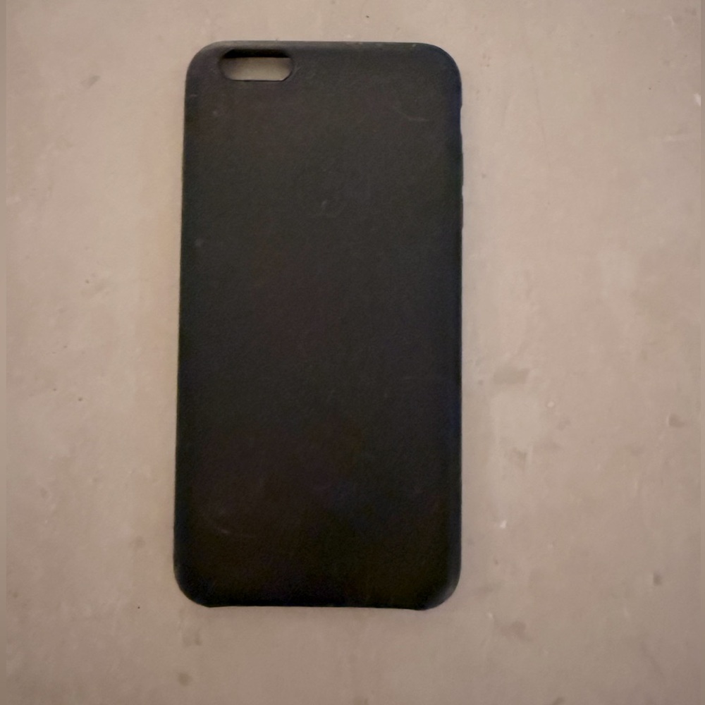 iPhone 6 Plus Brown Leather Apple Phone Case